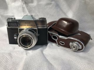 { Top } Kodak Retina Reflex Iii With Schneider - Kreuznach 50mm 2.  8 Xenar