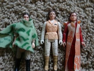 Vintage Princess Leia Star Wars Action Figures