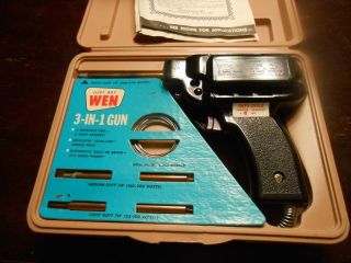 Vintage Wen Soldering Gun 3 N 1 Model 450