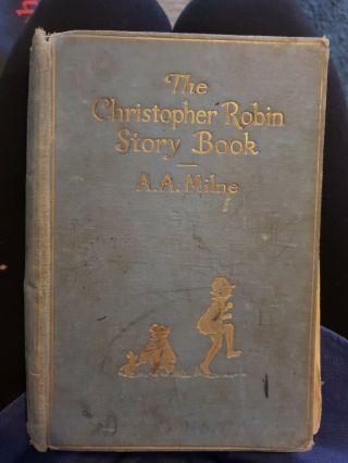 Vintage The Christopher Robin Story Book By A.  A Milne,  Hardback 1929