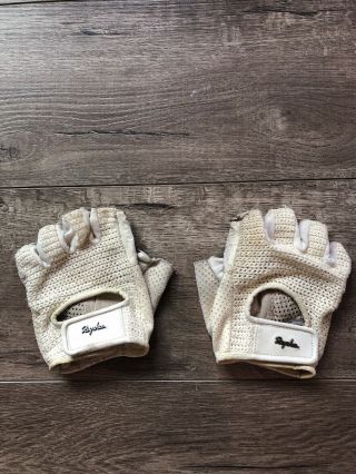 Vintage Rapha Pro Team Cycling Gloves
