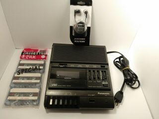 Vintage Panasonic Rr - 830 Standard Cassette Transcriber Player Recorder K