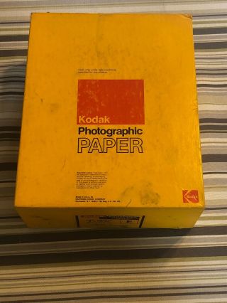 Kodak Photographic Paper E - 8 X 10 In - Vintage - Exp 9/75 - 250 Sheets