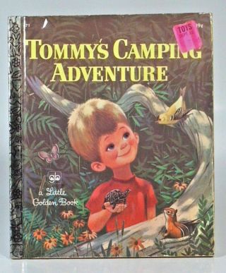 Vintage 1972 Little Golden Book Tommy 