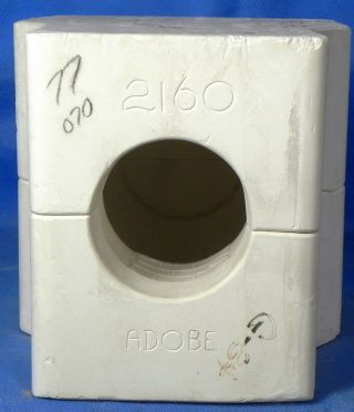 Adobe Jar / Vase Vintage Gare No 2160 Ceramic Mold 3