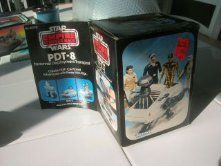 Star Wars Empire Strikes Back Vintage 1981 Pdt - 8 Mini - Rig W/box Kenner 40070