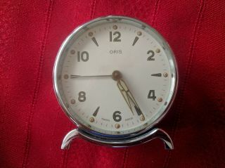 1950s Vintage Oris Swiss Alarm Clock