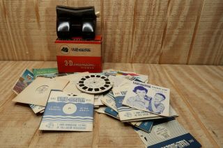 Vintage View Master 3 - Dimension Viewer With Slides
