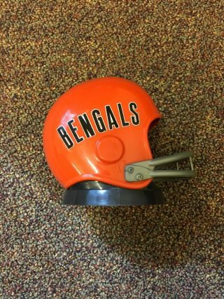 Cincinnati Bengals Football Helmet Bank Vintage 1970 Cincinnati Bengals