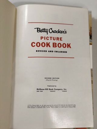 Betty Crocker’s Picture Cookbook 1956,  Second Edition,  Revised and Enlarged 4