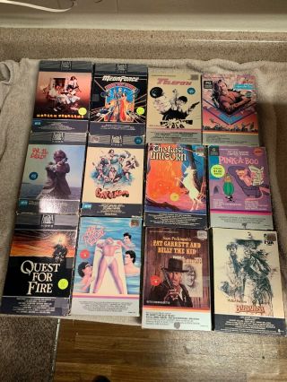 30 Vintage Beta Betamax Various Horror Action Westerns 1980’s Movies Not Vhs 2