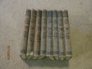 Eight Vintage Blue Cover Nancy Drew Mystery Story Books Keene 2