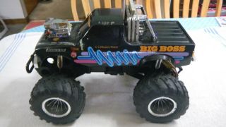 Vintage Kyosho Big Boss 1/10 Scale 2wd Monster Truck
