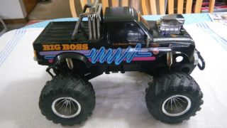 VINTAGE KYOSHO BIG BOSS 1/10 SCALE 2WD MONSTER TRUCK 3