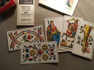 Vintage 1970 S.  R.  Kaplan Tarot Deck 1JJ 78 Card Set Fortune Telling Game 3