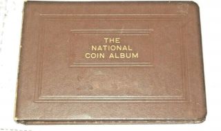 1921 - 1935 Peace Dollars Vintage National Coin Album