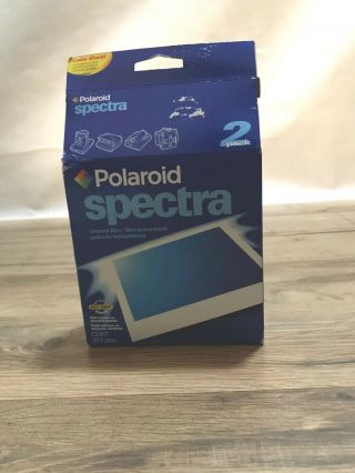 2 - Pack Of Vintage Polaroid Spectra Instant Film Color Shield