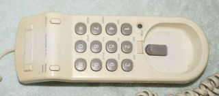 Vintage Sony IT - B3 Corded Touch - tone Telephone single Landline (BEIGE) 2
