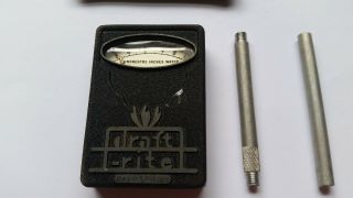 Vintage Draft - Rite By BACHARACH Pocket Manometer Gauge W/original case. 3