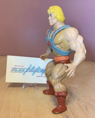 Vtg Mattel Masters of the Universe He - Man Figure w/Armor 1981 80’s MOTU 3