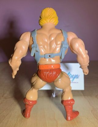 Vtg Mattel Masters of the Universe He - Man Figure w/Armor 1981 80’s MOTU 5