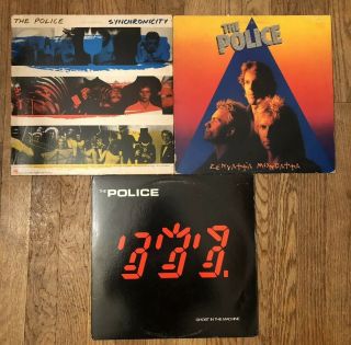 The Police 1981 Lp Ghost In The Machine And Others Vintage Vinyl