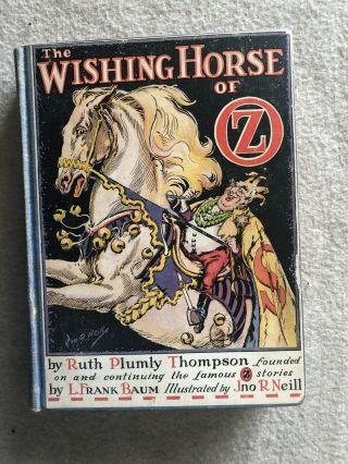 The Wishing Horse Of Oz By L.  Frank Baum,  12 Color Plates,  1935
