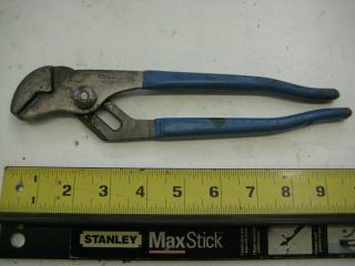 Vintage 1950’s Channellock 420 1 1/4 " Jaw Capacity 10 " Tongue & Groove Pliers