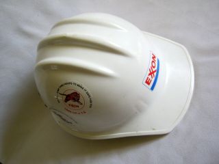 Vintage Bullard Hard Boiled Model 302 Exxon Hard Hat Safety Helmet