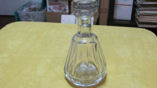Vintage Baccarat France Crystal Tallyrand Decanter With Stopper.
