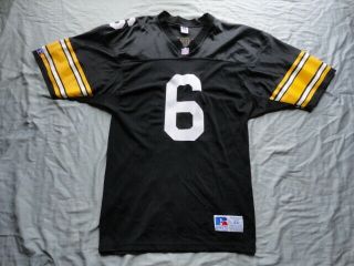 Bubby Brister Pittsburgh Steelers Vintage 1991 Authentic Russell Athletic Jersey