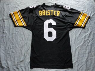Bubby Brister Pittsburgh Steelers Vintage 1991 AUTHENTIC Russell Athletic Jersey 7