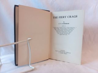 F.  W.  Boreham THE FIERY CRAGS vintage 1929 HB Epworth Press 5
