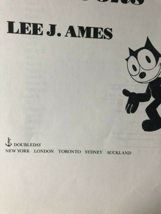 Draw 50 Famous Cartoons Lee J.  Ames Flintstones Felix the Cat Flash Gordon VTG 2