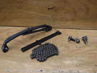 Vintage 1979 79 Honda Xl75 Xl 75 Oem Cam Chain Guides Tensioner Assembly