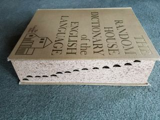 Random House Dictionary of the English Language Unabridged 1966 1st Printing EXC 4