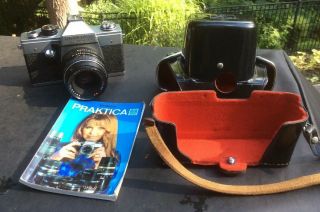 Praktica Tl2 35mm Camera W/ Pentacon Auto 1:8 / 50mm Mc Lens