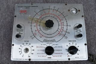 Vintage Eico Model 950 Capacitor / Resistor Tester Comparator Bridge 2