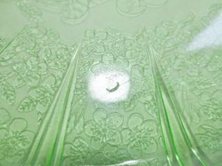 Vintage CHERRY BLOSSOM GREEN Depression Glass JEANNETTE - 11 
