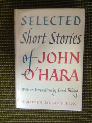 Selected Short Stories Of John O 