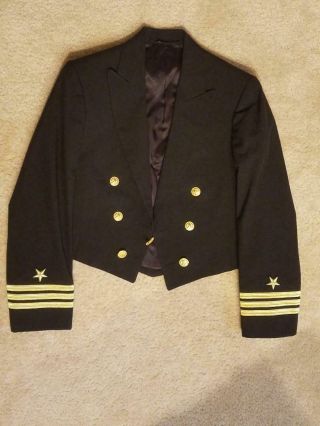 Vintage Us Navy Commander Dress Mess Jacket
