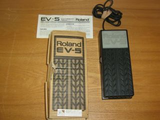 Vintage Roland Ev - 5 Keyboard Expression Pedal