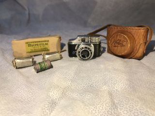 {,  1 } Vintage Hit Miniature Spy Camera 1950 