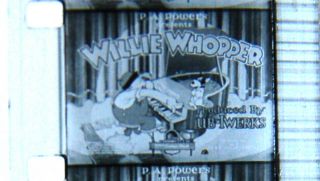 3 Vintage 16mm Film Cartoons 1933 Willie Whopper Sci Fi Painless Dentist,  more 2