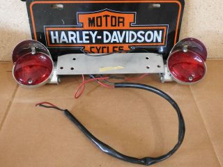 Harley Davidson Rear Signal Light Bar Vintage Style