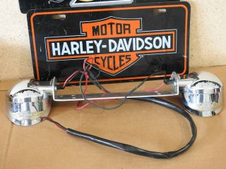 Harley Davidson Rear Signal Light Bar Vintage Style 2