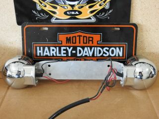 Harley Davidson Rear Signal Light Bar Vintage Style 5
