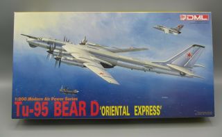 Vintage Nos - Dml 1/200 Tu - 95 Bear D Oriental Express Modern Air Power / 2005