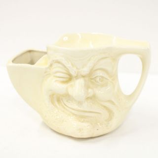 Vintage Lancaster Sandland English Ware Toby Shaving Mug Cream Porcelain 314