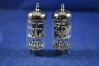 (1) Nos/nib Matched Amperex/bugle Boy 12ax7 Audio Vacuum Tubes